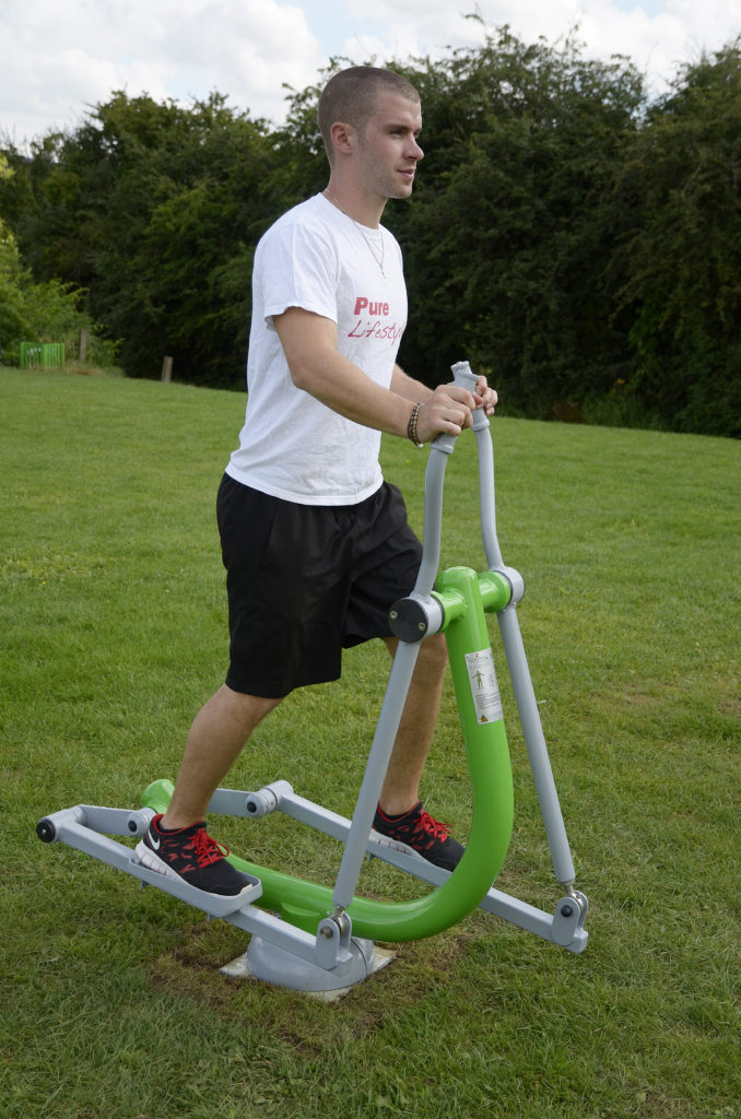 Buitenfitnesstoestel Crosstrainer 2 Buitenfitnesstoestel Crosstrainer - Afbeelding 2
