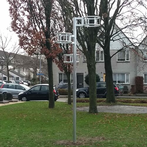 Antivandalenkorfbal 15 Duurzaam en ook nog eens verrassend voordelige korfbalpalen voor de buitenruimte.