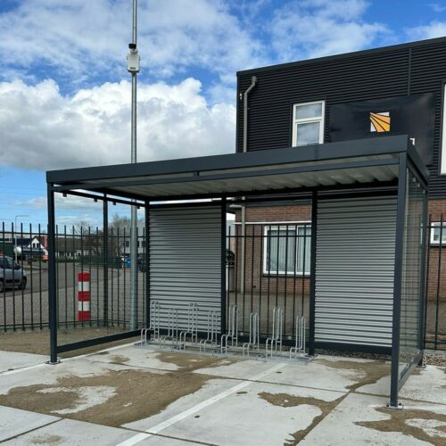 Fietsoverkapping Manheim - Modern en Maatwerk 65 Moderne Overdekte fietsenstalling met fietsenrekken
