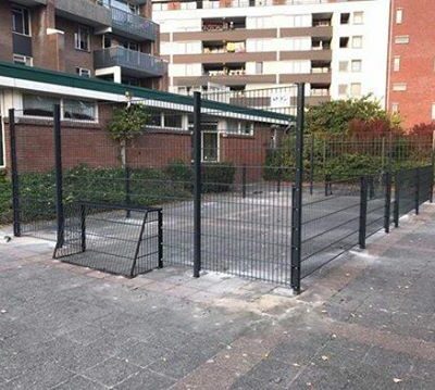 Pannakooi PS100 Basic 77 Pannaveld 10 x 6 meter. Alles antraciet gecoat.