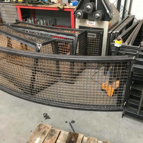 Pannakooi Match 121 Een kijkje in de werkplaats waar weer een pannakooi Match gereed is om naar de verzinkerij te gaan.