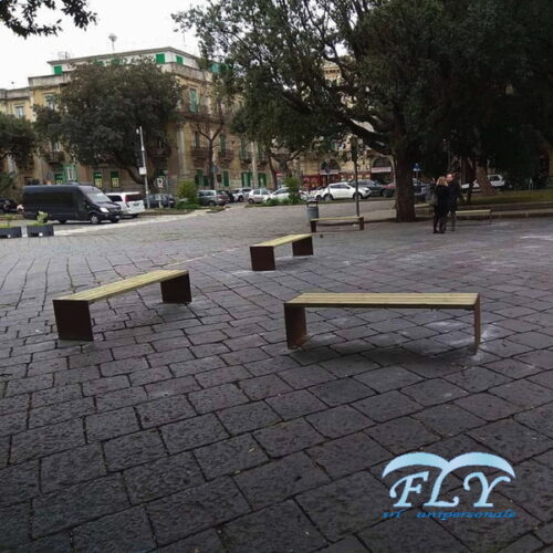 Picknicktafel Amburgo 34 DE banken van picknicktafel model Amburgo zijn ook los verkrijgbaar en ideaal als parkbank op pleinen
