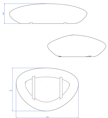 Zitelement Precious 10 LARGE: 1.500×2.150mm. 240kg.