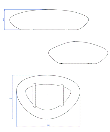 Zitelement Precious 5 LARGE: 1.500×2.150mm. 240kg.