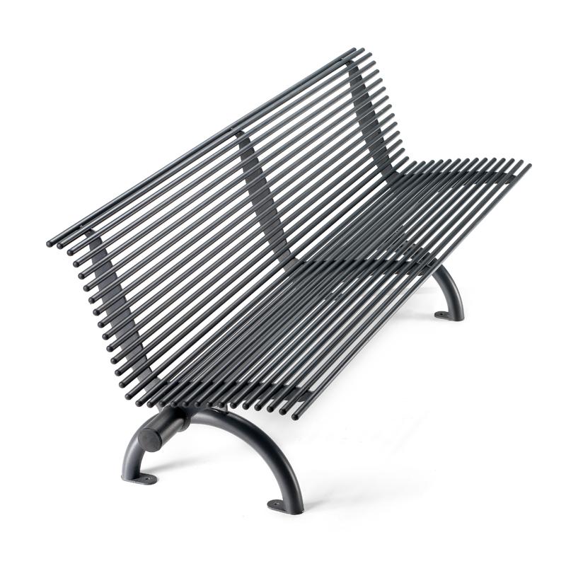 Picknickset model Rest 7 Parkbank Rest met Leuning.