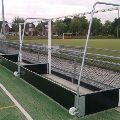 Hockeydoelschotten | Achter- en zijschotten voor hockeydoelen 6 Vervanging-set van Pe voor uw hockeydoelen. Zijschotten en een achterschot.