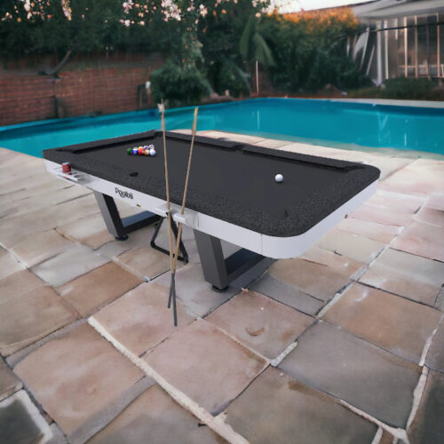 Pooltafel voor buiten model Solid 16 Outdoor pooltafel, Geschikt voor scholen en recreatieparken – Een duurzame investering in buitensport en ontspanning.