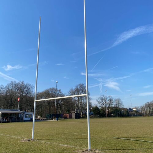 Aluminium Rugbygoal – 8 × 5,6 m 12 Topkwaliteit rugbydoelen voor een scherpe prijs.