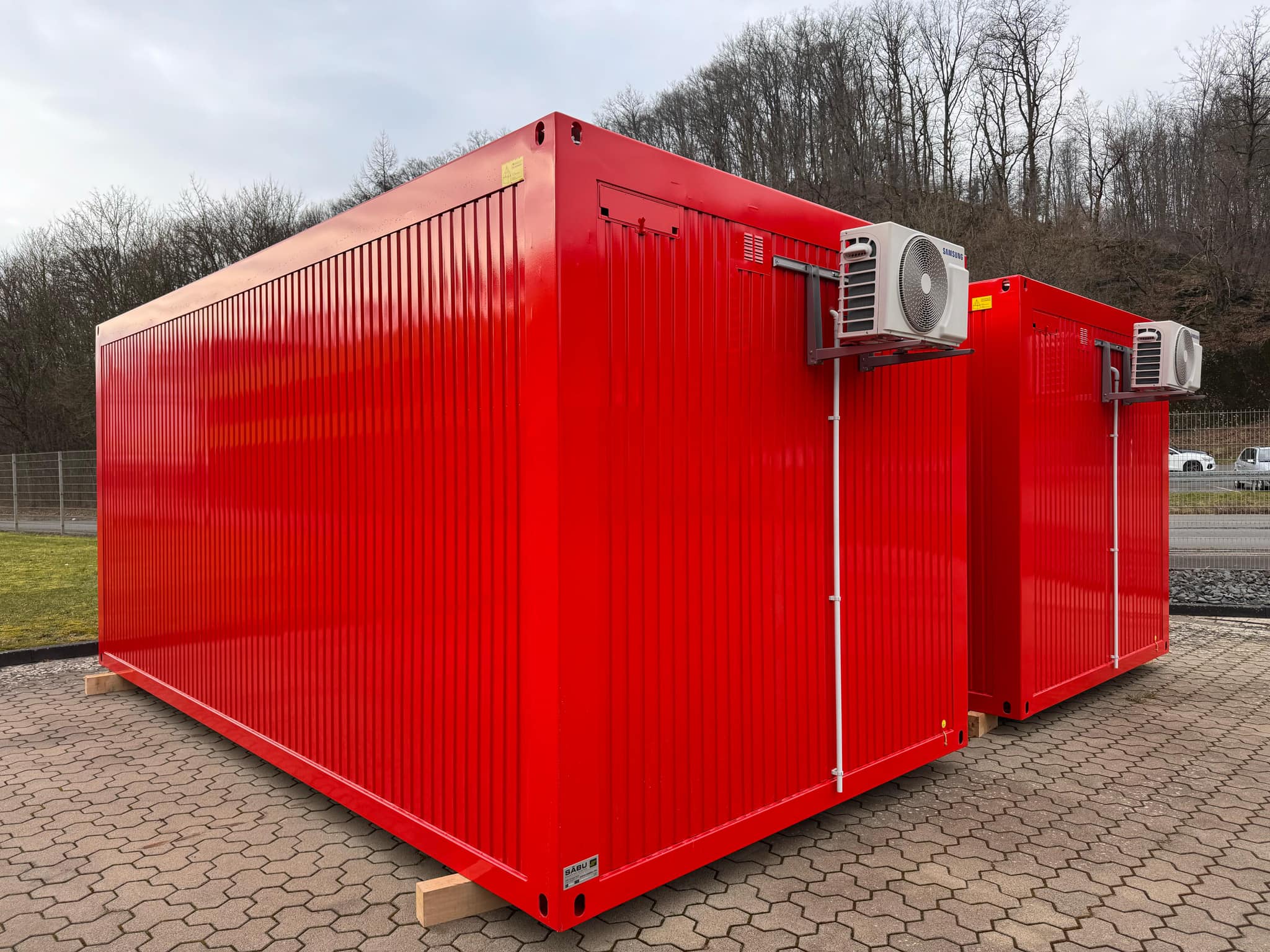 Sanitairunit 6 x 3 5 Onze sanitair units zijn in bijna iedere ral kleur leverbaar
