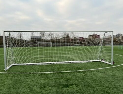 Verplaatsbaar voetbaldoel VD90 35 Topsegment voetbaldoelen. Door en door gelast geprofileerd aluminium.