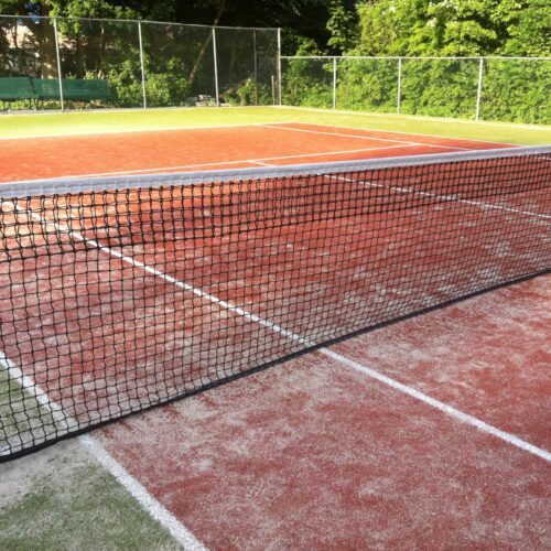 Tennisnet buiten