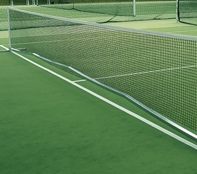 Netten oor onze mini tennisinstallatie