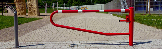 Draaipoort ZS 5 Zeer duurzame en voordelige toegangspoorten. Eenvoudige montage