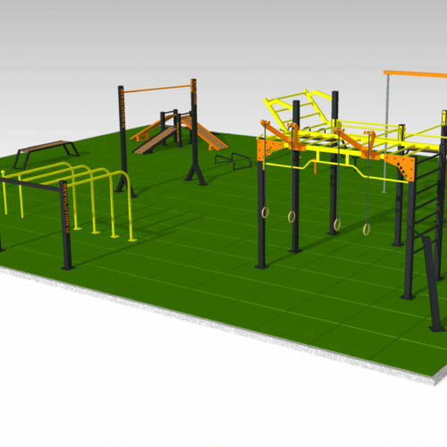 Calisthenics toestellen. Park Uruk 16 Calisthenics toestellen. Park Uruk - Afbeelding 3