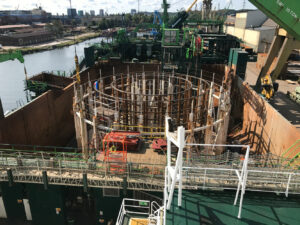 Onze bouwnetten - veiligheidsnetten op een groot project in Polen.