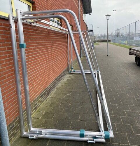 Pupillen voetbaldoel JVD150 52 5 x 2m voetbaldoel voor pupillen