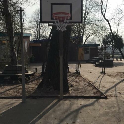 Verstelbare basketbalpaal Rothe+ 36 Baskatbalpaal model Rothe+ Duurzaam en mooi om te zien bovendien.