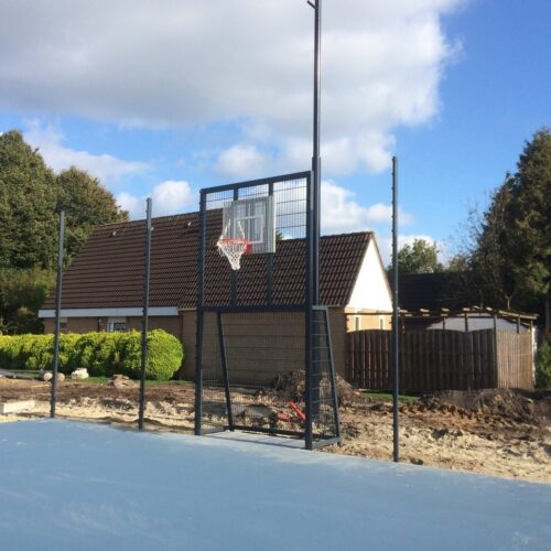 Voetbaldoel met basketbal VBC160 130 Voetbaldoel basketbal - combinatie met doelen. Doel 2 x 2m.