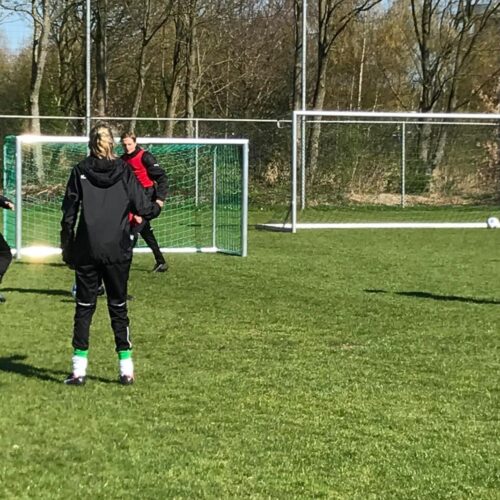 Voetbaldoeltjes KD-PRO (kanteldoelen) 15 Nog een afbeelding bij Kids United van deze zeer fraaie voetbaldoeltjes. Geschikt voor het KNVB 4 tegen 4 spel en het Vlaamse dribbelvoetbal
