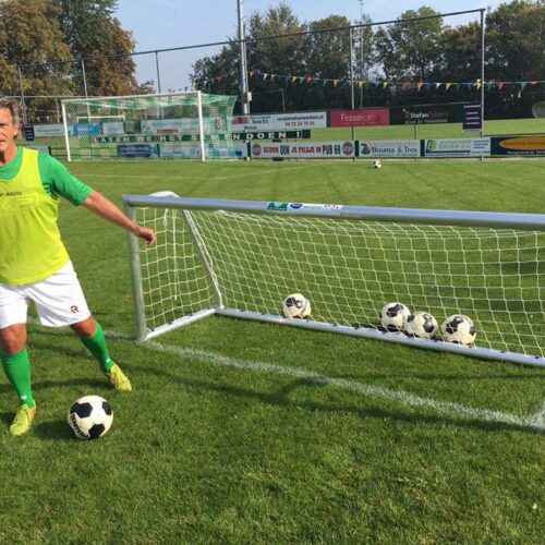 Mini pupillendoeltjes JVD195 – volledig gelast aluminium 46 Walking Football, een ideale manier om op hogere leeftijd op een leuke manier bij de club betrokken te blijven.