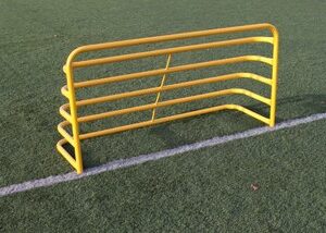 Voetbaldoeltjes Tube aluminium (1.5 x 0.75 m) 28 Voetbaldoeltjes model Tube. Ideaal voor voetbaltraining en speel en schoolplein.
