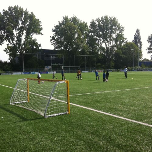 Voetbaldoeltjes JVD240 (inklapbaar) 27 Voetbaldoeltjes model JVD240. Duurzaam en voordelig! Daarnaast zijn deze aluminium voetbaldoeltjes ook nog eens erg leuk om te zien.