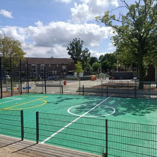 Sportvloercoating 74 Rolcoating een voetbalkooi uit onze populaire Premiumserie. Onze voetbalkooien en pannakooien uit de Premiumserie. Nog altijd de beste koop!