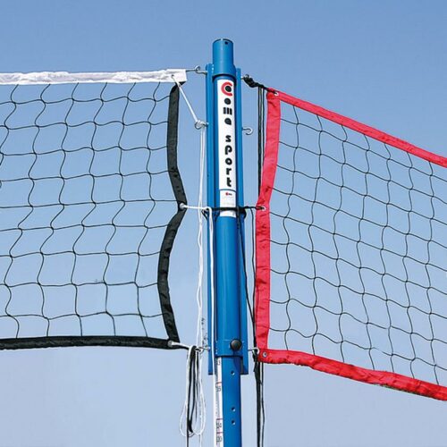 Volleybalpalen model Camping 8 Met deze uitbreiding creëert u eenvoudig 2 volleybalvelden of beachvolleybalvelden naast elkaar