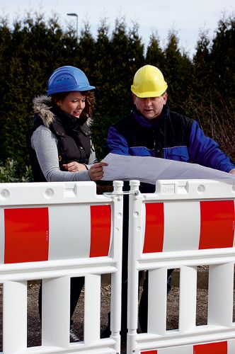 Verplaatsbare kunststof veiligheids hekken 7 Verplaatsbare kunststof veiligheids hekken - Afbeelding 3