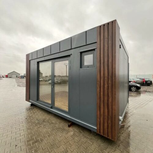Modulaire kantoorunit buiten 5 x 3m