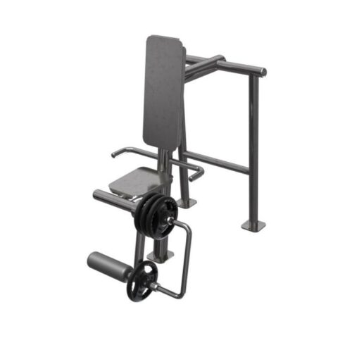 Krachttraining benen - Versterk je quadriceps en kniegewrichten met dit outdoor krachttoestel van RVS304. Duurzaam, effectief en ideaal voor stabiele, sterke benen.