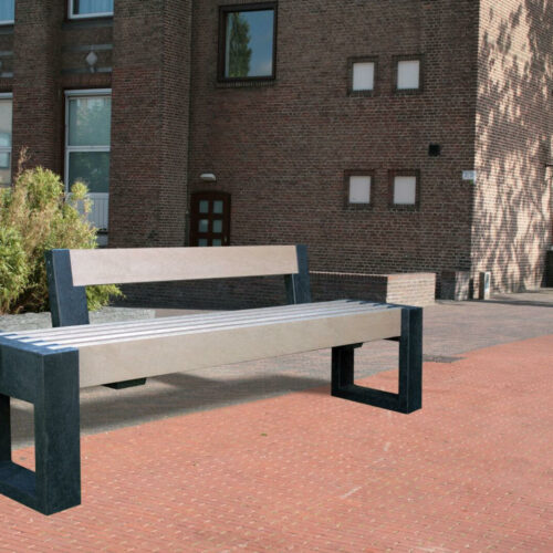 Kunststof parkbank Canvas 47 Kunststof parkbank Canvas - Afbeelding 17