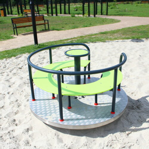 Carrousel speeltoestel – veilig, duurzaam en leuk voor kinderen. Perfect voor speeltuinen, parken en recreatieplekken. Eindeloos speelplezier gegarandeerd!
