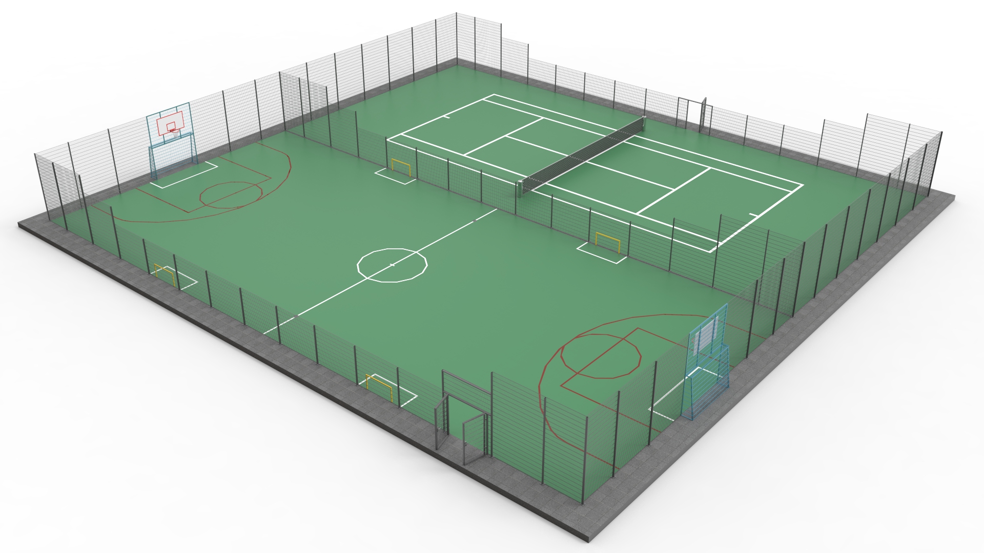 Maatwerk sportkooien en voetbalkooien 90 Maatwerk sportkooien en voetbalkooien - Afbeelding 90