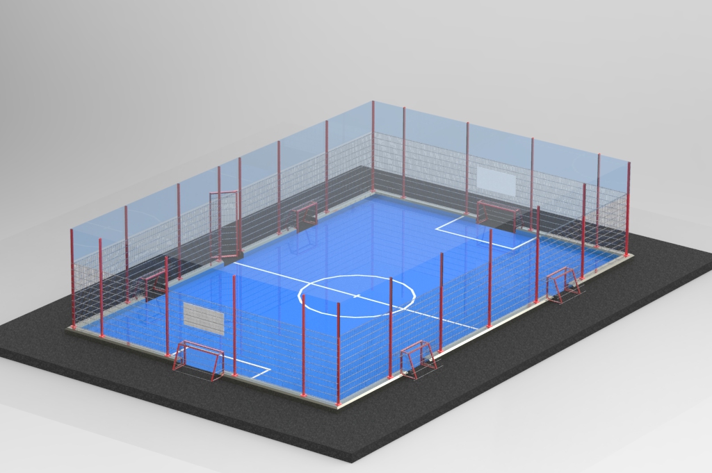 Maatwerk sportkooien en voetbalkooien 14 Maatwerk sportkooien en voetbalkooien - Afbeelding 14