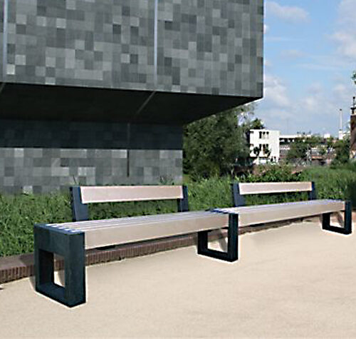Kunststof parkbank Canvas 39 Kunststof parkbank Canvas - Afbeelding 9