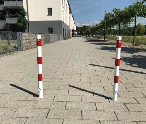 Ronde afzetpalen