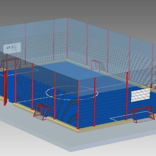Maatwerk sportkooien en voetbalkooien 109 Maatwerk sportkooien en voetbalkooien - Afbeelding 15