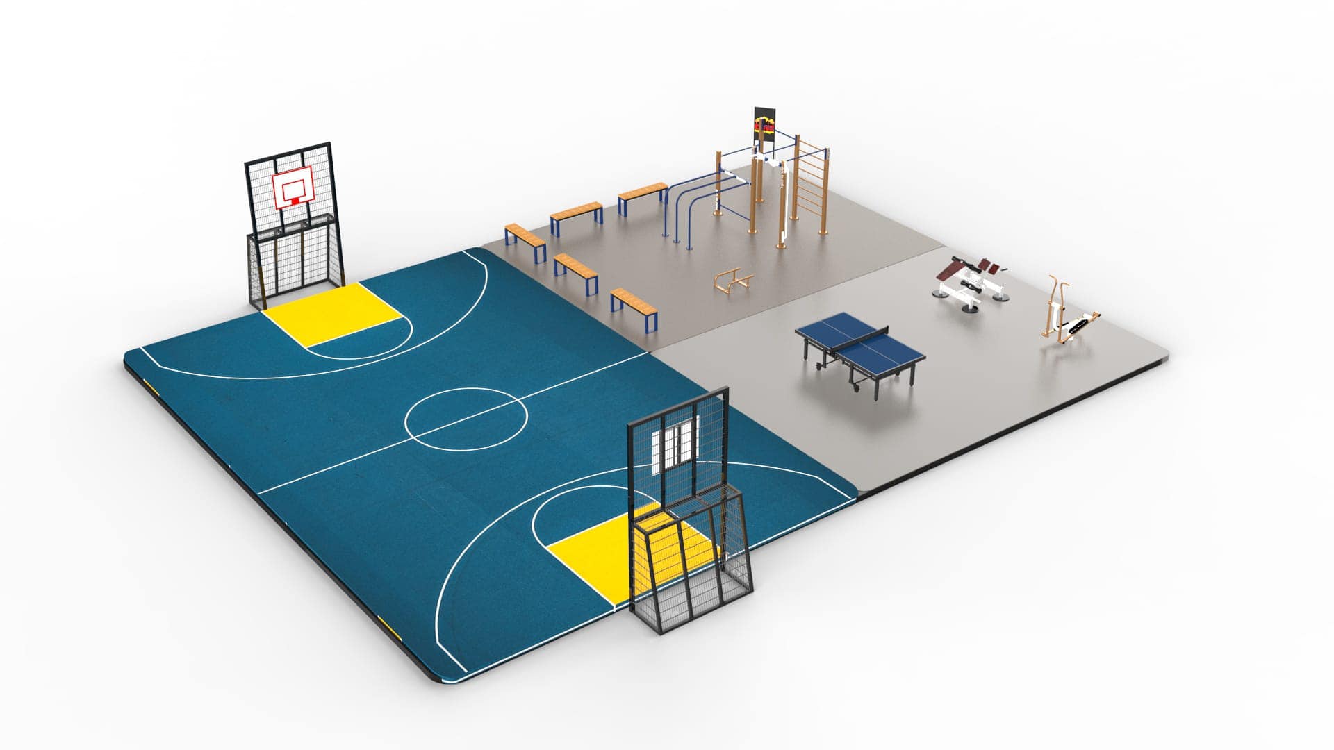 Maatwerk sportkooien en voetbalkooien 92 Maatwerk sportkooien en voetbalkooien - Afbeelding 92