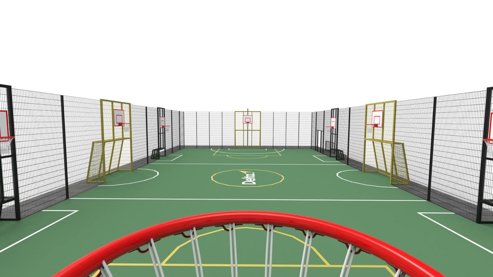 Maatwerk sportkooien en voetbalkooien 95 Maatwerk sportkooien en voetbalkooien - Afbeelding 95