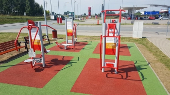 Nieuw! OF3-lijn buiten fitnesstoestellen 8 9 s