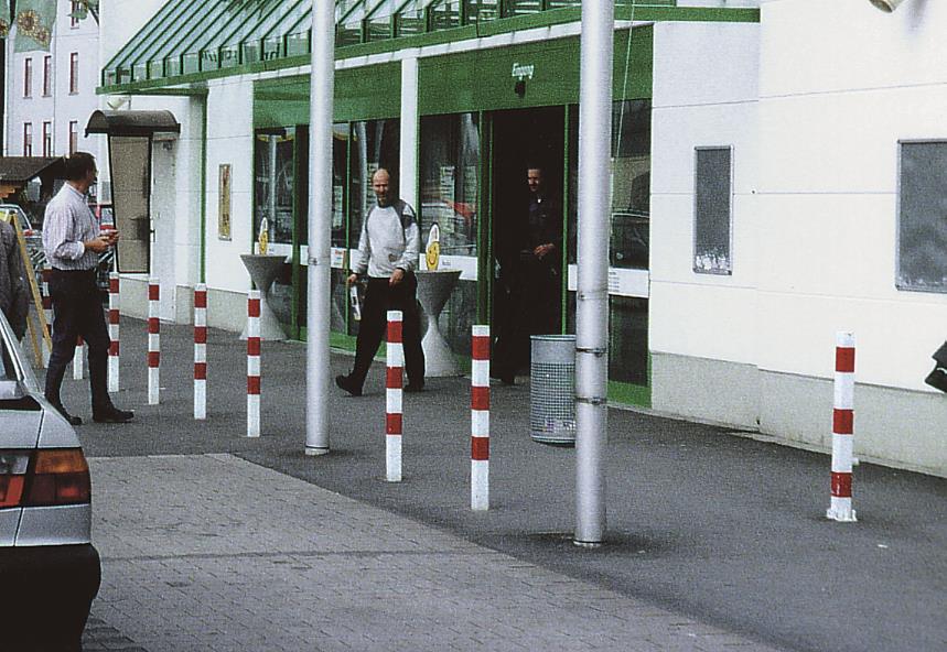 Nieuw! Parkeerpalen rvs316 4 Parkeerpaal vierkant