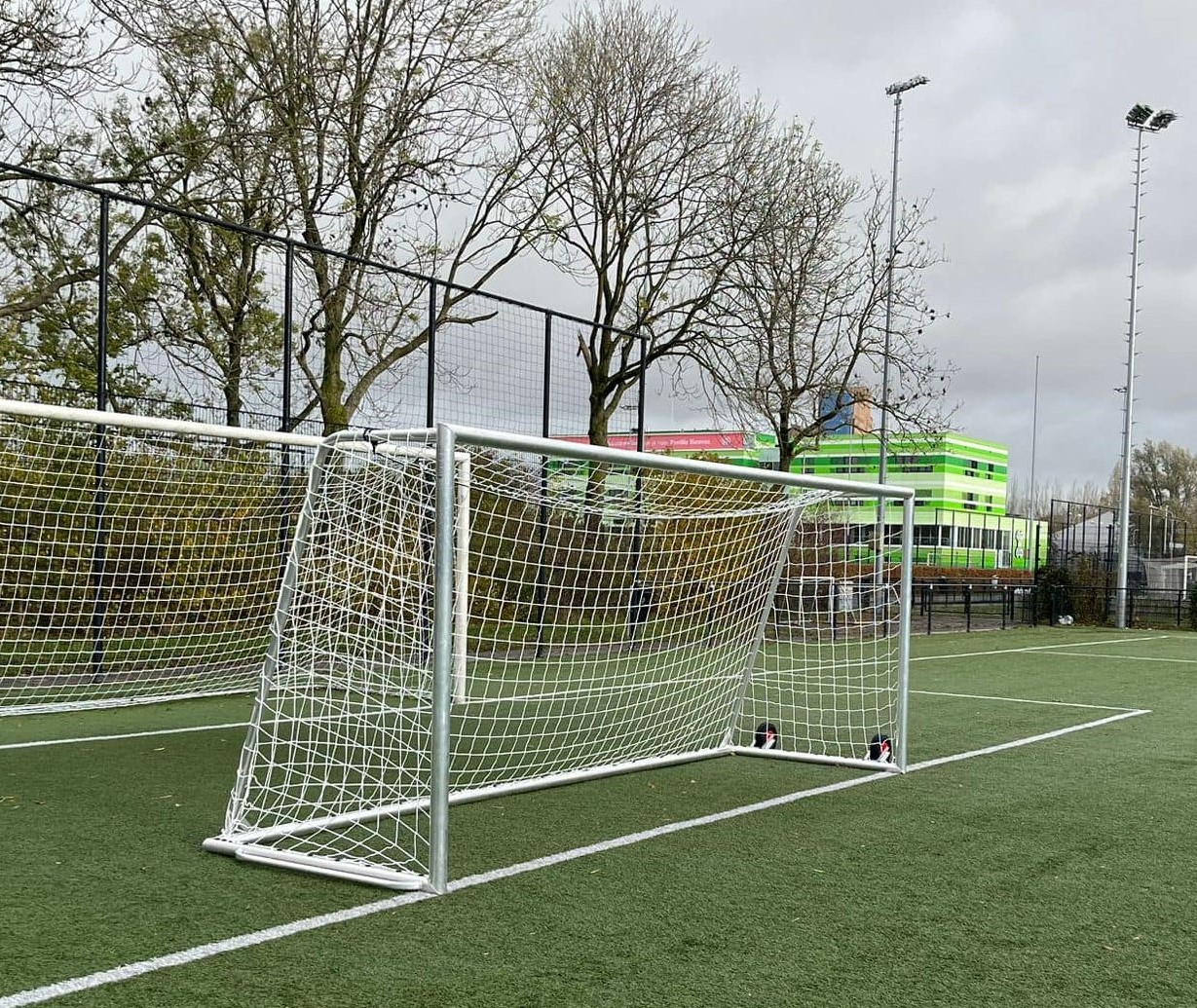 Voetbaldoelen voor iedere omgeving 6 aluminium voetbaldoel