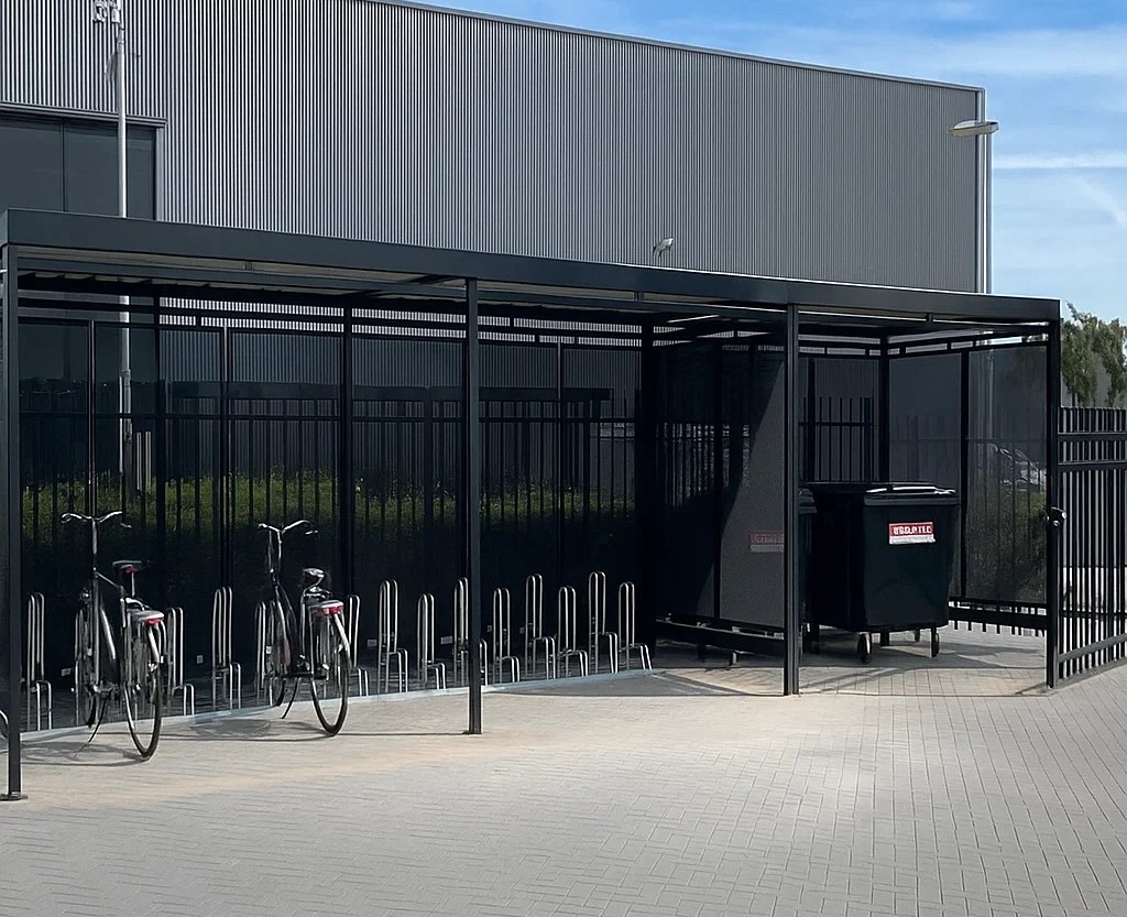 Fietsoverkapping kopen: duurzame en veilige overkappingen. 4 fietsoverkapping voor scholen