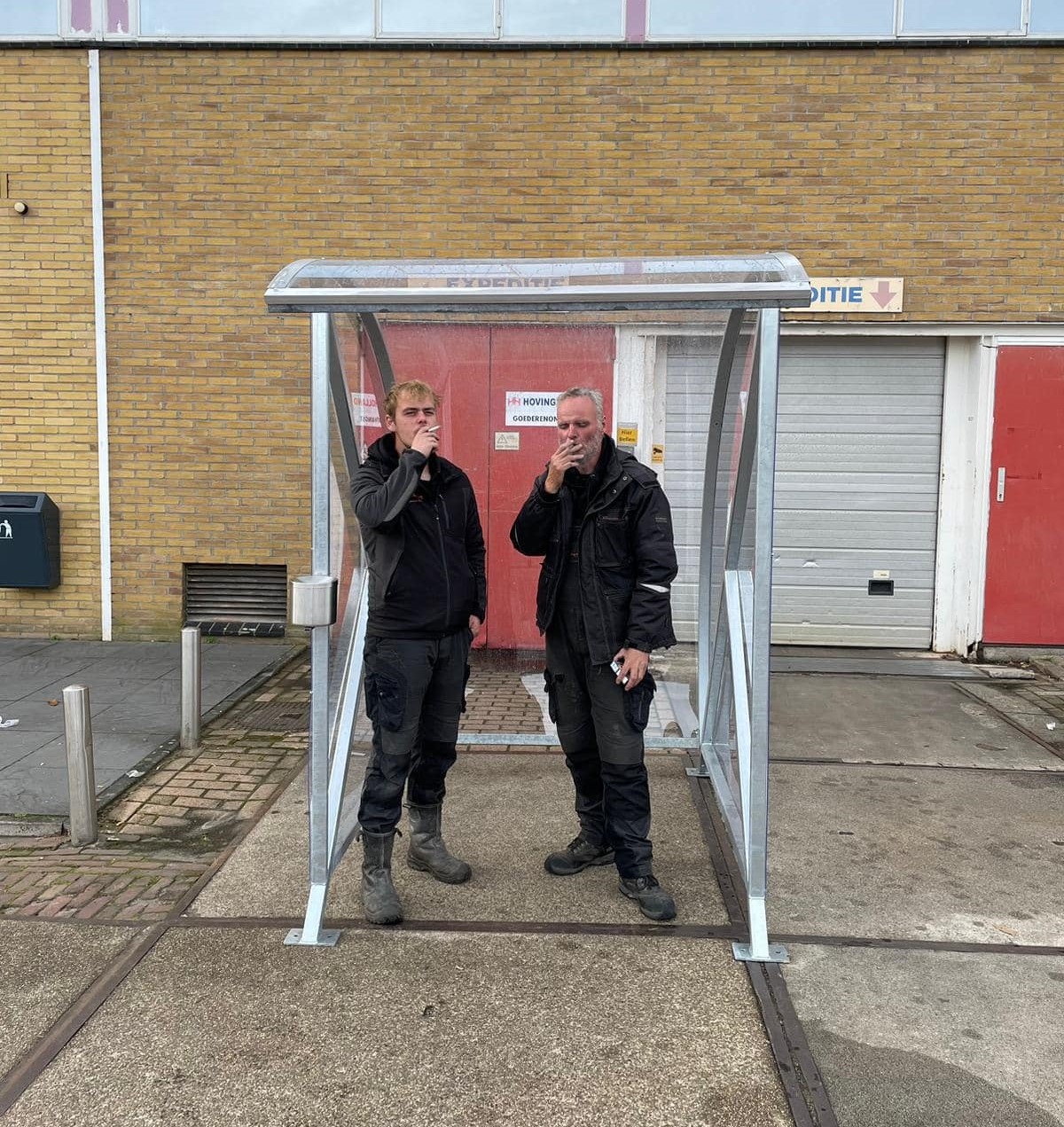 Rookabri Hagen 3 kleine rookoverkapping