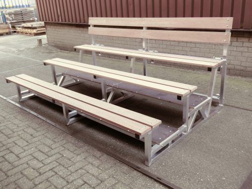 Tribunes en Tribunebouw bij SKWshop – Veilig en Modulair 5 kleine verplaatsbare tribune