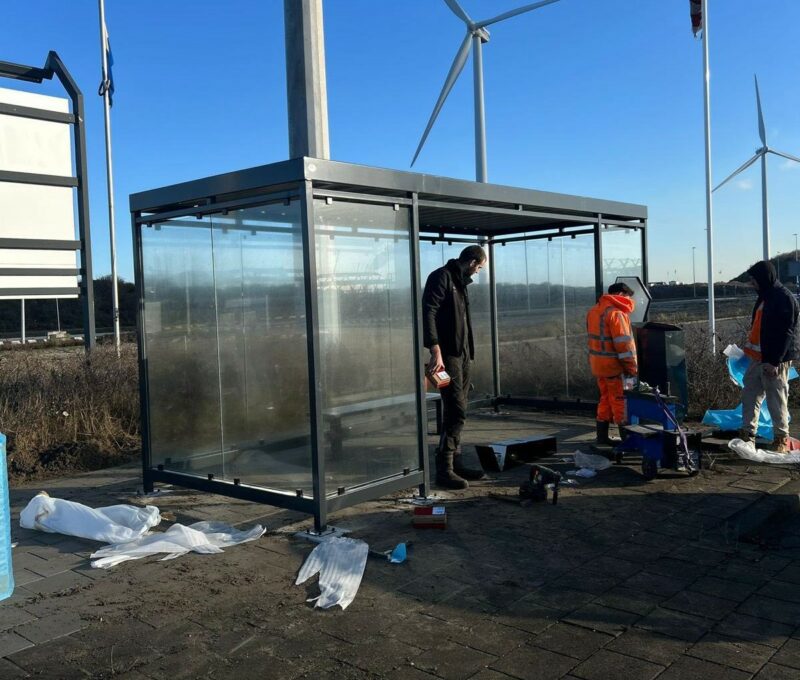 Over SKWshop 3 Plaatsing Rookoverkapping voor bedrijven als onderdeel van complete buiteninrichting
