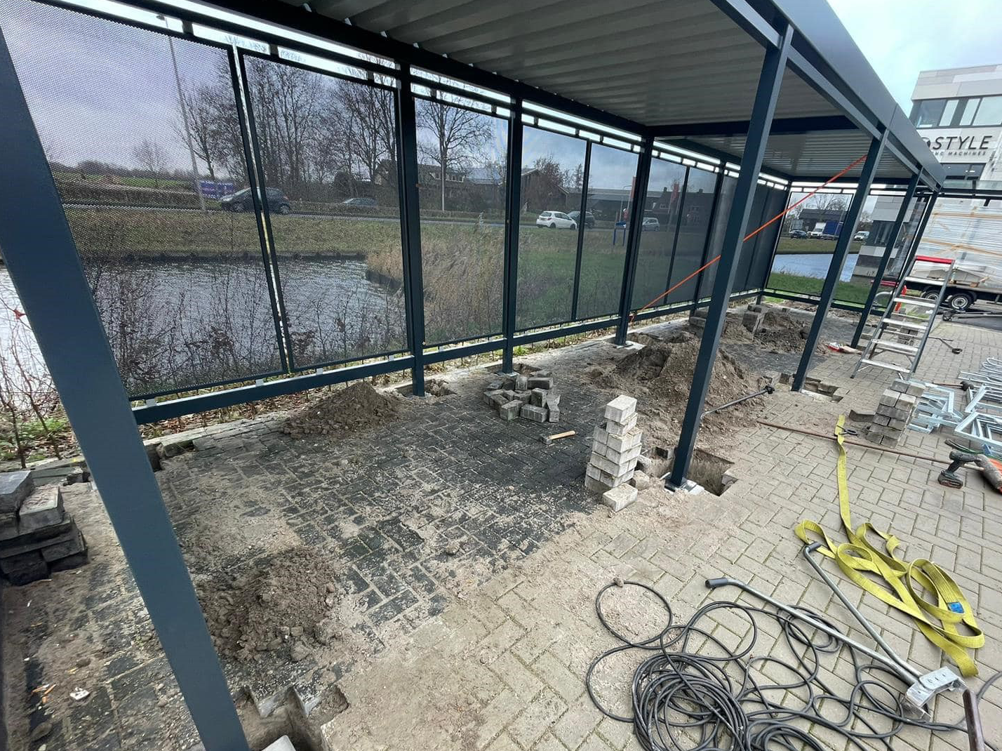 Fietsoverkapping kopen? Model Hagen 3 montage fietsoverkapping Hagen Eigen gekozen formaat 0