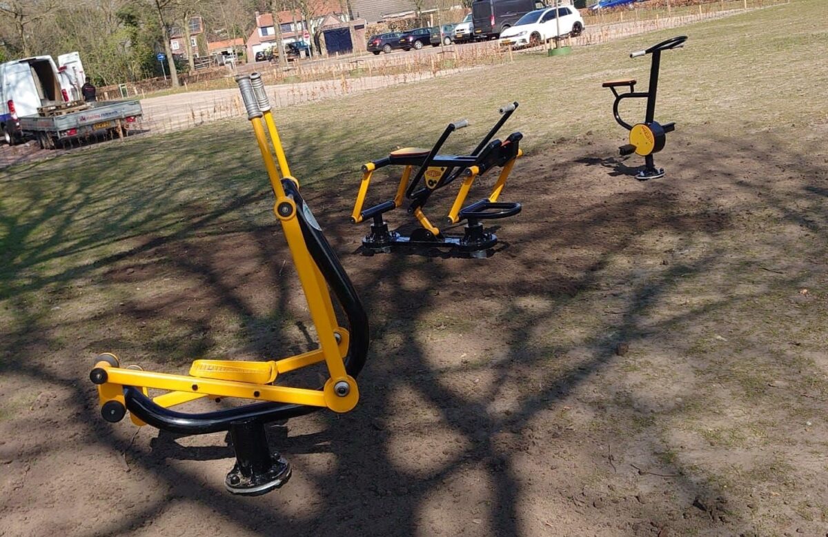 Buiten fitness toestellen 1 outdoor fitness toestellen