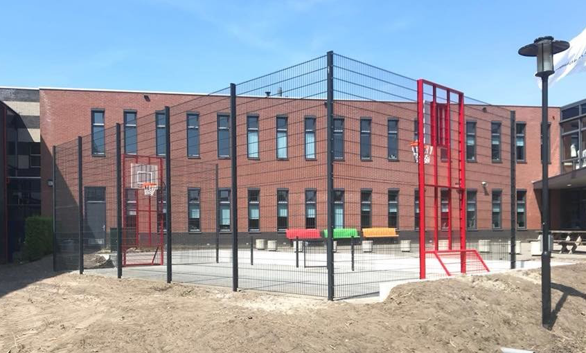 Voetbalkooi op maat 4 pannaveld met basketbal pannaveld 6 b Eigen gekozen formaat 0